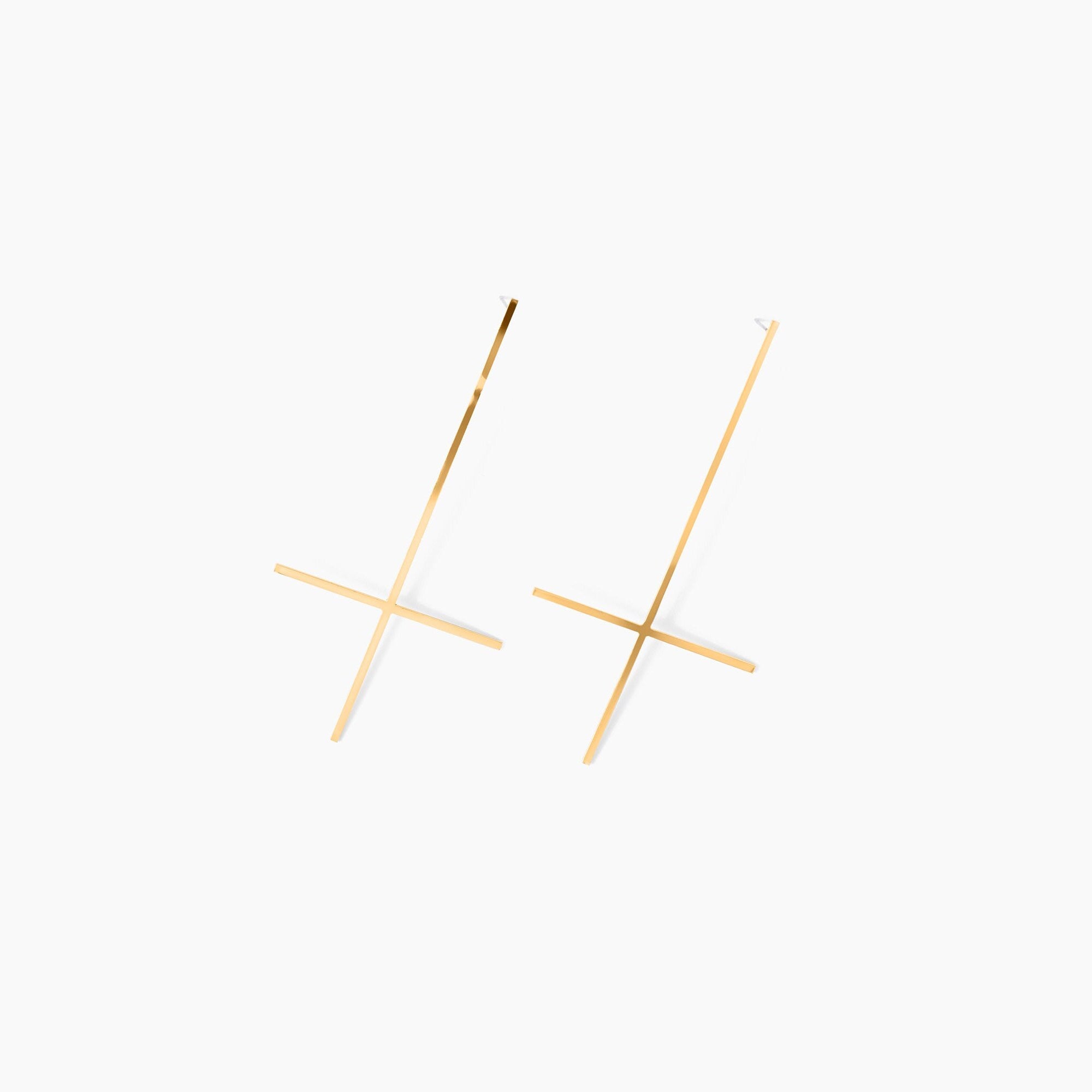 Silence + Noise Ornate Cross Earrings | Urban Outfitters Turkey