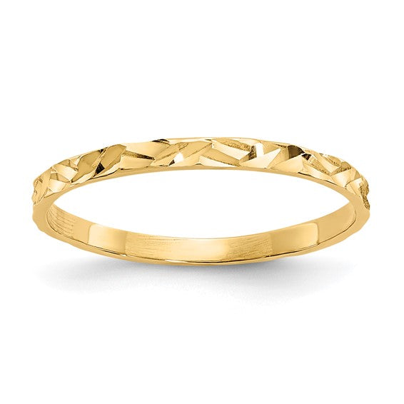 14kt Rose Gold Ring for children