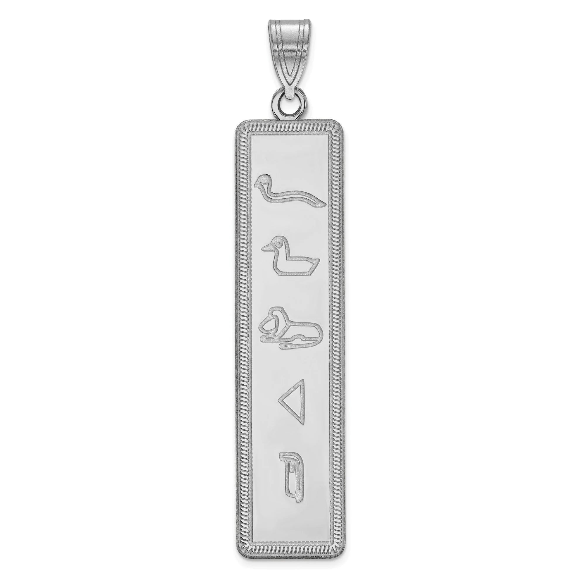 Ancient Egyptian Hieroglyphic Name Necklace 925 Sterling Silver  Personalized Necklace Custom Name Jewellery Personalized Gift - Etsy