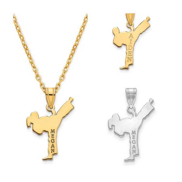 Karate pendant clearance