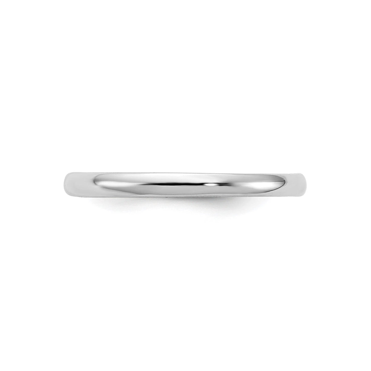 14k White Gold Baby Ring / Band Size 3 Toddler Size 1mm Band - Gift Box Included