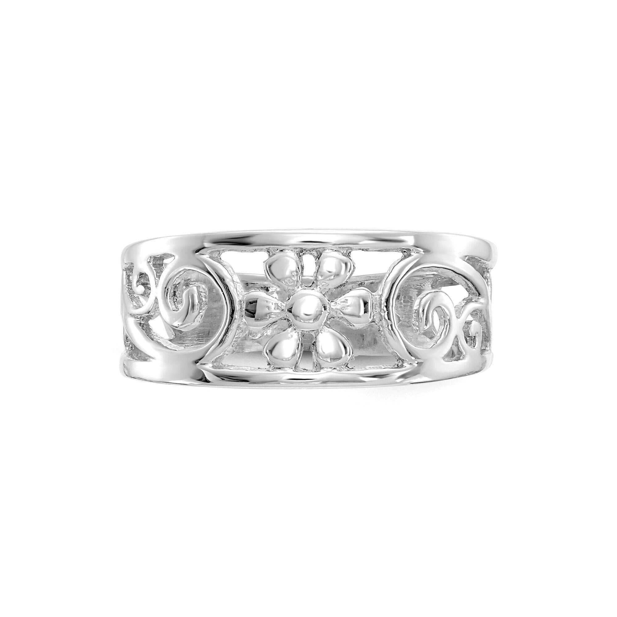 Buy GIVA 92.5 Sterling Silver Vintage Floral Toe Rings Online At Best Price  @ Tata CLiQ