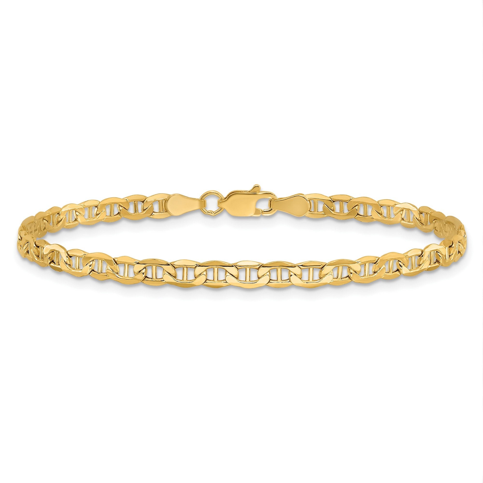 14K Gold Lucky Elephant Anklet Bracelet – MinimalBijoux