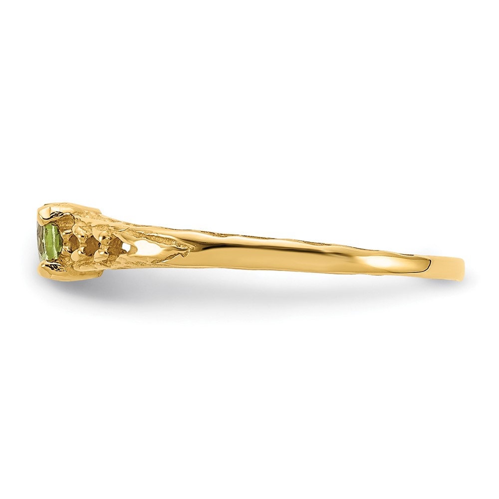 10k yellow gold retailer baby/toddler ring